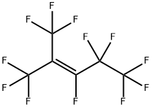 全氟-2-甲基-2-戊烯 结构式