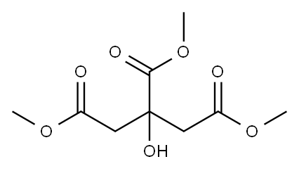 TRIMETHYL CITRATE Structure