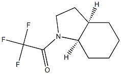 1H-Indole, octahydro-1-(trifluoroacetyl)-, cis-(-)- (9CI)|