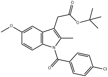 1H-Indole-3-acetic acid, 1-(4-chlorobenzoyl)-5-Methoxy-2-Methyl-, 1,1-diMethylethyl ester|