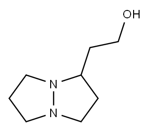 1H,5H-Pyrazolo[1,2-a]pyrazole-1-ethanol,  tetrahydro- Structure