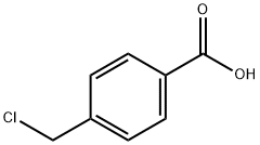 4-(クロロメチル)安息香酸 化学構造式