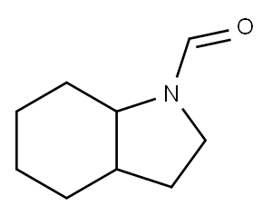 1H-Indole-1-carboxaldehyde, octahydro- (9CI) Structure