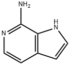 1H-Pyrrolo[2,3-c]pyridin-7-amine(9CI) Struktur