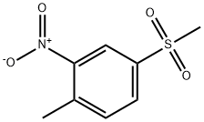 2-Nitro-4-methylsulfonyltoluene Structure