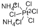 Ammonium chloroplatinate  Struktur