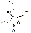 2(3H)-Furanone,5-butyl-5-ethoxydihydro-3,4-dihydroxy-,[3S-(3alpha,4alpha,5alpha)]-(9CI) Structure