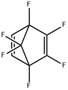 1,2,3,4,7,7-Hexafluorobicyclo[2.2.1]hepta-2,5-diene Structure