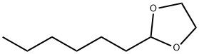 2-HEXYL-1,3-DIOXOLANE Structure