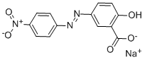 茜素黄 R 钠盐, 1718-34-9, 结构式