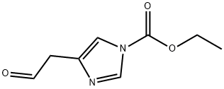 1H-Imidazole-1-carboxylic  acid,  4-(2-oxoethyl)-,  ethyl  ester|
