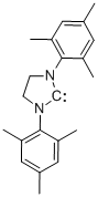 1,3-Dimesitylimidazolidin-2-ylidene Struktur
