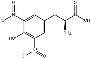 3,5-DINITRO-L-TYROSINE MONOHYDRATE Structure