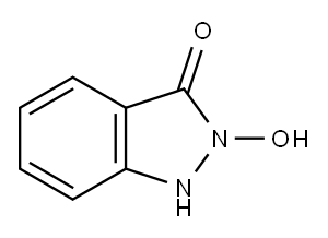 3H-Indazol-3-one,  1,2-dihydro-2-hydroxy- Structure