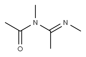 Acetamide, N-methyl-N-[1-(methylimino)ethyl]-, (E)- (9CI) Structure