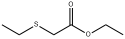 Acetic acid, (ethylthio)-, ethyl ester Structure