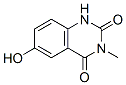 2,4(1H,3H)-Quinazolinedione, 6-hydroxy-3-methyl- Structure