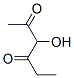2,4-Hexanedione, 3-hydroxy- (9CI) 结构式