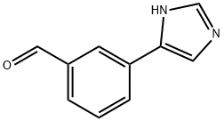 3-(1H-IMIDAZOL-4-YL)BENZALDEHYDE Structure