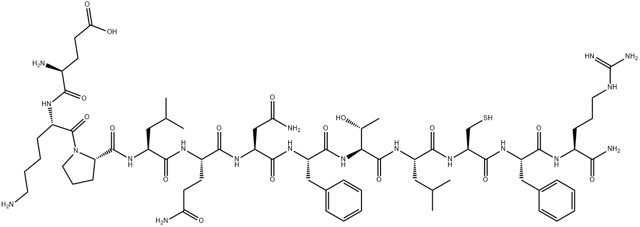 H-GLU-LYS-PRO-LEU-GLN-ASN-PHE-THR-LEU-CYS-PHE-ARG-NH2|淀粉样P组分（27-38）酰胺三氟乙酸盐
