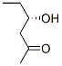 2-Hexanone, 4-hydroxy-, (S)- (9CI) 结构式