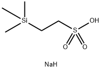 2-(トリメチルシリル)エタンスルホン酸 ナトリウム塩 化学構造式