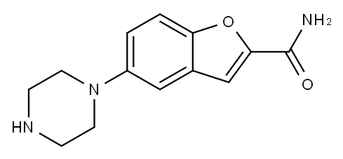5-(ピペラジン-1-イル)ベンゾフラン-2-カルボキサミド