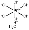 CHLOROPLATINIC ACID HEXAHYDRATE Structure