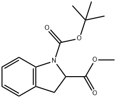2-甲基-1,2-吲哚啉羧酸-1-叔丁酯, 186704-03-0, 结构式