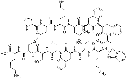 CORTISTATIN-14 Struktur