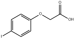 4-Iodophenoxyacetic acid Struktur