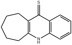 5,6,7,8,9,10-Hexahydro-11H-cyclohepta[b]quinoline-11-thione Structure