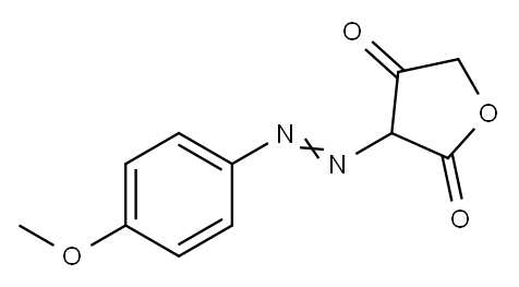 2,4(3H,5H)-Furandione,  3-[(4-methoxyphenyl)azo]-  (9CI)|