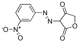 2,4(3H,5H)-Furandione,  3-[(3-nitrophenyl)azo]-  (9CI) Structure