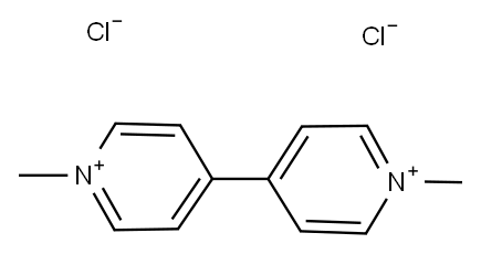 Paraquat dichloride Structure
