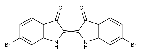 3H-Indol-3-one, 6-bromo-2-(6-bromo-1,3-dihydro-3-oxo-2H-indol-2-ylidene)-1,2-dihydro-|6,6'-二溴靛蓝