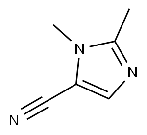 1H-Imidazole-5-carbonitrile,1,2-dimethyl-(9CI) Structure