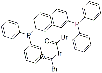 dibromocarbonylhydrobis(triphenylphosphine)iridium 结构式