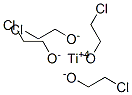 titanium(4+) 2-chloroethanolate 结构式