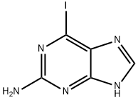 2-Amino-6-iodopurine Struktur