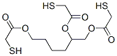 1,2,6-hexanetriyl tris(mercaptoacetate) Structure