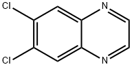6,7-ジクロロキノキサリン 化学構造式