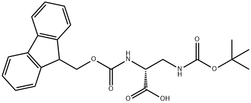N-(9H-フルオレン-9-イルメトキシカルボニル)-3-(tert-ブトキシカルボニルアミノ)-D-アラニン