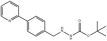 tert-Butyl 2-(4-(pyridin-2-yl)benzyl)hydrazinecarboxylate|2-[4-(2-吡啶基)苄基]-肼羧酸叔丁酯
