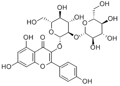 kaempferol 3-O-sophoroside|山奈酚 3-O-BETA-D-槐糖苷