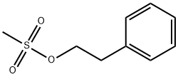 メタンスルホン酸フェネチル 化学構造式
