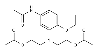 2,2'-[(5-acetamido-2-ethoxyphenyl)imino]diethyl diacetate|
