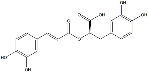 Rosmarinic acid Struktur
