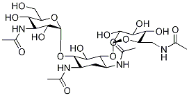 6-[O-3-AcetaMido-3-deoxy-α-D-glucopyranosyl-4-O-[6-acetaMido-6-deoxy-α-D-glucopyranosyl]-N,N'-diacetyl-2-deoxy-L-streptaMine|6-[O-3-AcetaMido-3-deoxy-α-D-glucopyranosyl-4-O-[6-acetaMido-6-deoxy-α-D-glucopyranosyl]-N,N'-diacetyl-2-deoxy-L-streptaMine