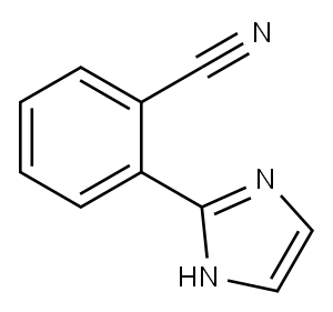 2-(1H-IMIDAZOL-2-YL)BENZONITRILE Structure